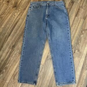 Carhartt Relaxed Leather Tag Jeans Mens 34/29